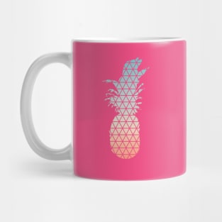 Geometric Pineapple Sunset Mug